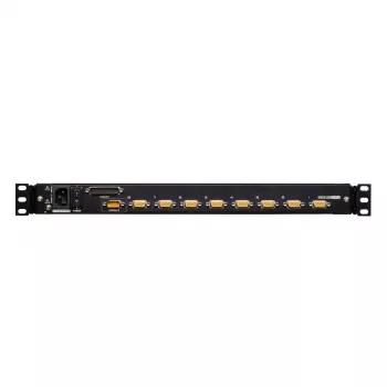Przełącznik KVM ATEN CL5708M Montaż w szafie rack Czarny 1U 17 cali LCD
