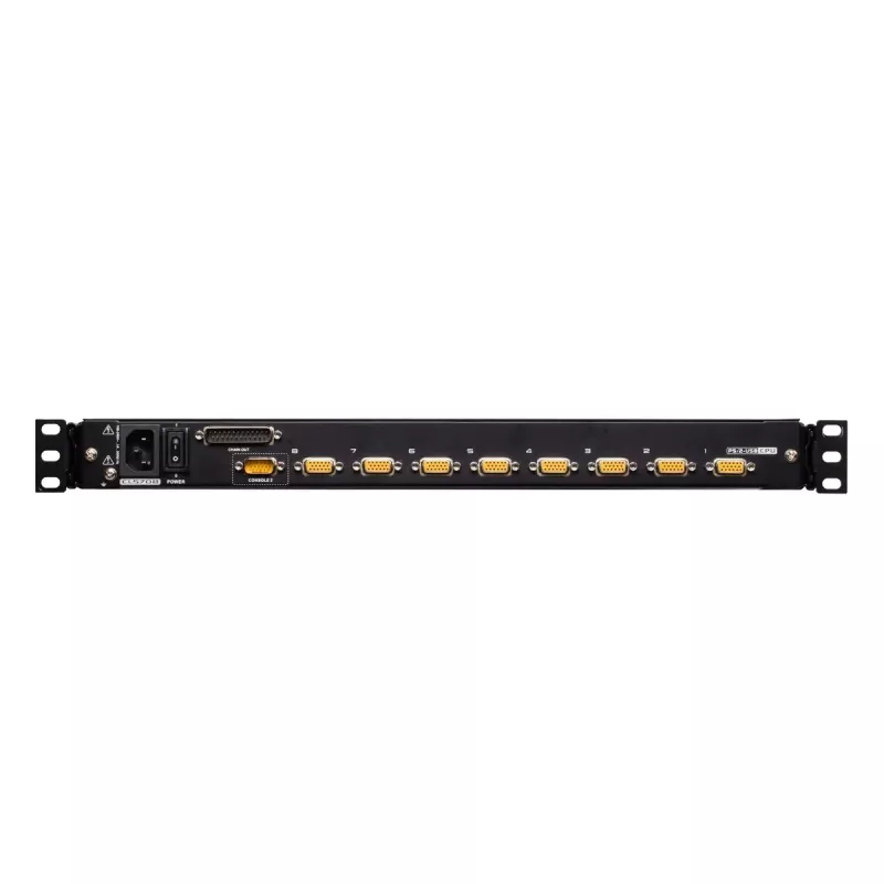 Przełącznik KVM ATEN CL5708M Montaż w szafie rack Czarny 1U 17 cali LCD