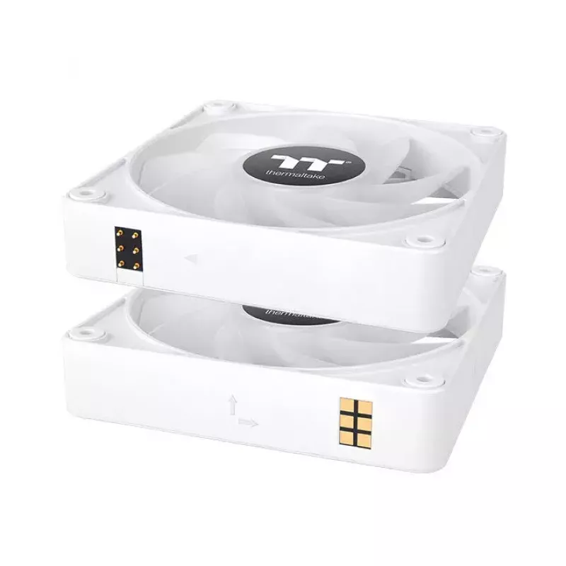Wentylator Thermaltake CL-F194-PL12SW-A 12 cm Biały 65.82 cfm Hydrauliczny