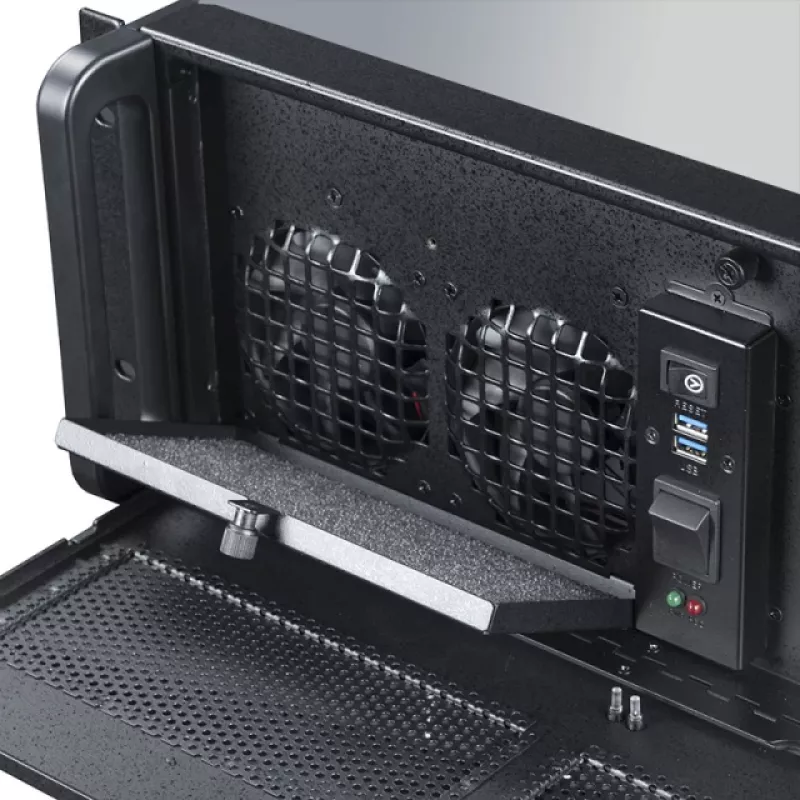Chieftec UNC-410S-B-U3 Rack Czarny