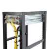 StarTech.com 1U Vertical Server Rack kabel Management D-Ring Hook - 1.8x3.9in (4.5x10cm)