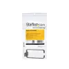 StarTech.com 1U Vertical Server Rack kabel Management D-Ring Hook - 1.8x3.9in (4.5x10cm)
