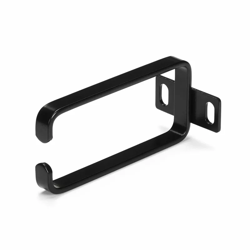 StarTech.com Zestaw 5 szt. pionowych haków typu D-ring do zarządzania kablami 1U, organizer kabli do szaf serwerowych/szaf stojących 19 cali, porządkowniki kabli w szafach sieciowych, pierścienie prowadzące kable