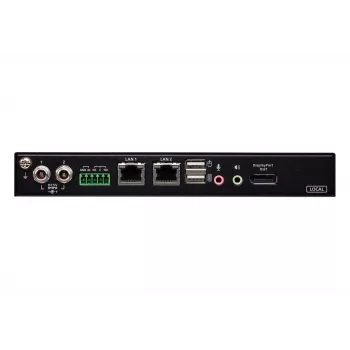 Przełącznik KVM przez IP ATEN z pojedynczym portem 4K DisplayPort do udostępniania lokalnego/zdalnego