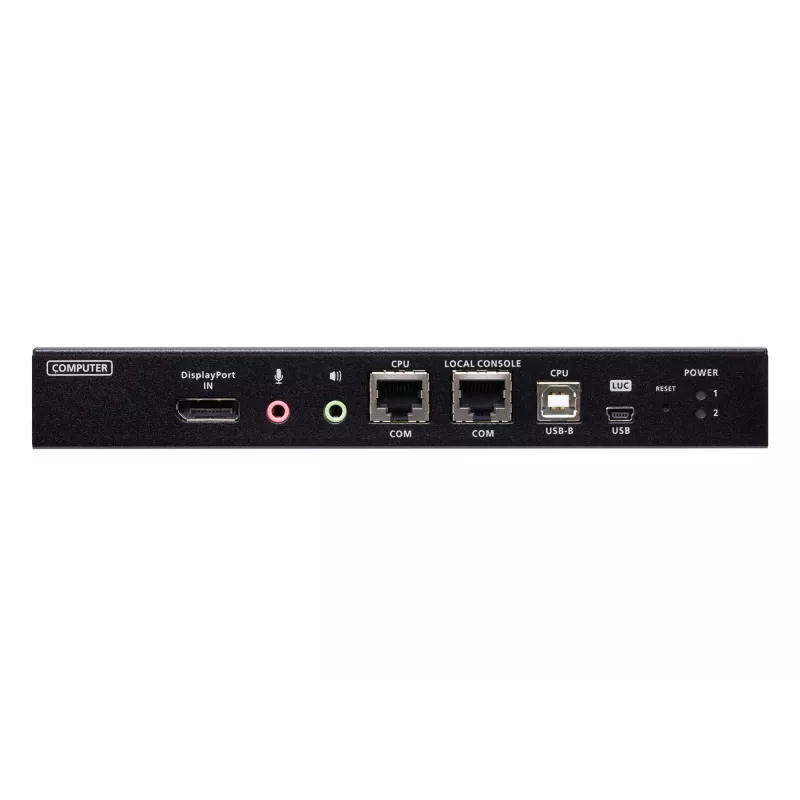 Przełącznik KVM przez IP ATEN z pojedynczym portem 4K DisplayPort do udostępniania lokalnego/zdalnego