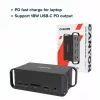Stacja dokująca CANYON CNS-HDS95ST — USB-C (USB 3.2 Gen 2) stacja dokująca z 2× HDMI, 2× USB 3.2 Gen1, 2× USB 2.0, Gigabit Ethernet, 100W, aluminium, czarna