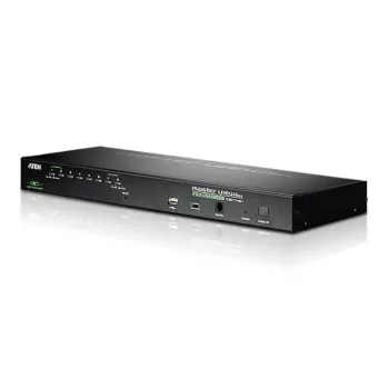 ATEN 8-Port USB - PS/2 VGA KVM Over IP Switch z portem USB dla urządzeń peryferyjnych