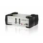 Przełącznik KVM ATEN 2-Port USB - PS/2 VGA z audio i hubem USB 2.0 (w zestawie kable KVM)