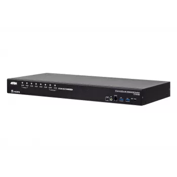 ATEN 8-Port USB 3.0 4K HDMI KVM Switch, 4096 x 2160 pixels, 4K Ultra HD, 9.77 W, Czarny