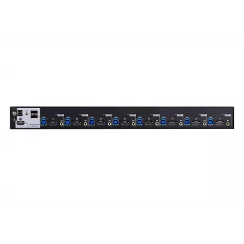 ATEN 8-Port USB 3.0 4K HDMI KVM Switch, 4096 x 2160 pixels, 4K Ultra HD, 9.77 W, Czarny