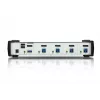 ATEN 4-Portowy Przełącznik USB 3.1 Gen 1 DisplayPort 1.1 KVMP™ z Głośnikami (kable KVM w zestawie)