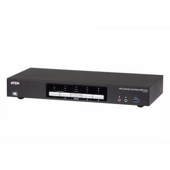 Przełącznik KVMP ATEN 4P USB3.0 DisplayPORT Dual View