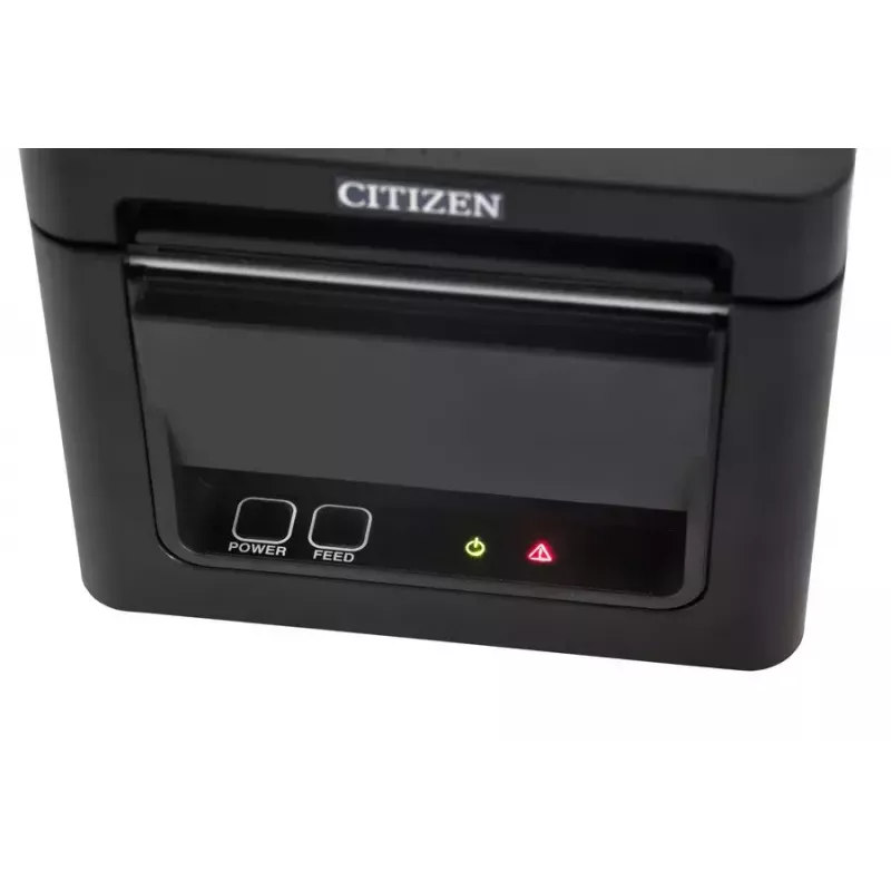 Drukarka fiskalna Citizen CT-E351 — Druk termiczny bezpośredni, 203 x 203 DPI, 58/80 mm, przewodowa (szeregowy, USB), 250 mm/s, czarna