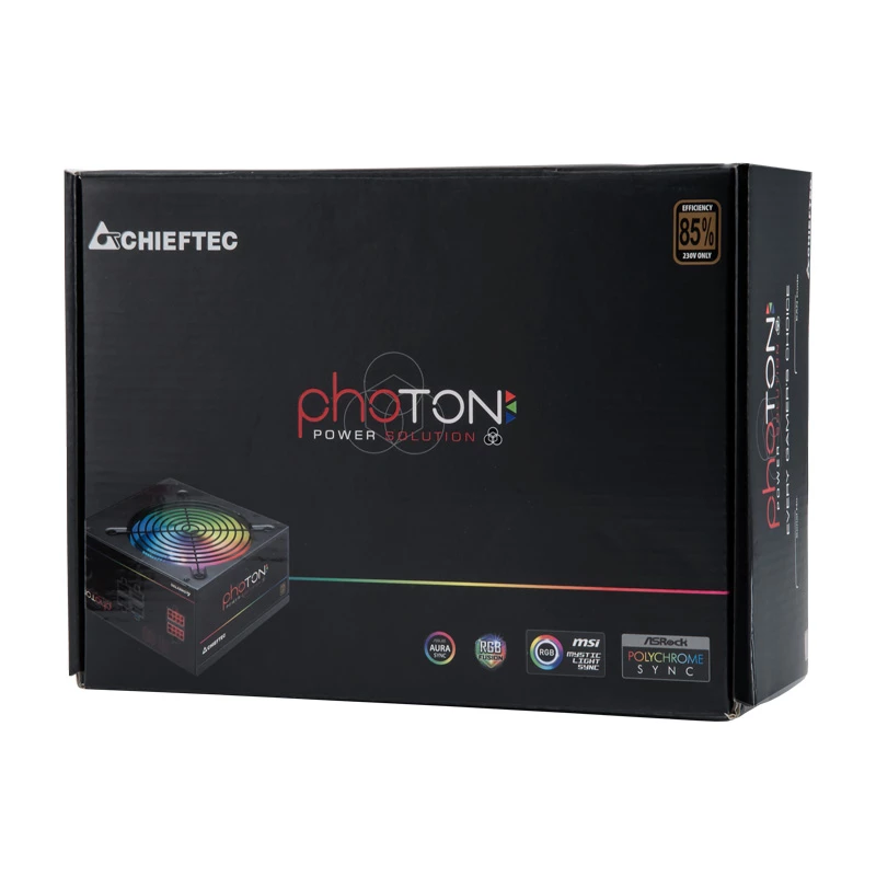 Zasilacz Chieftec Photon 650 W 24-pin ATX PS/2 Czarny
