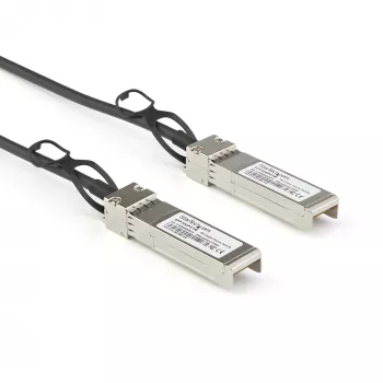 StarTech.com Dell EMC DAC-SFP-10G-1M kompatybilny bezpośredni kabel Twinax SFP+ do SFP+ 1 m 10G - 10GbE SFP+ miedziany DAC 10 Gb/s niskopoborowy pasywny moduł Mini GBIC/transceiver DAC