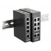 Niezarządzalny przemysłowy przełącznik 8-portowy D-Link z 8 portami 10/100 BaseT(X)