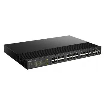 D-Link Przemysłowy Przełącznik Zarządzalny Warstwy 2+ Gigabit z 24 Portami SFP i 4 Portami 10G SFP+