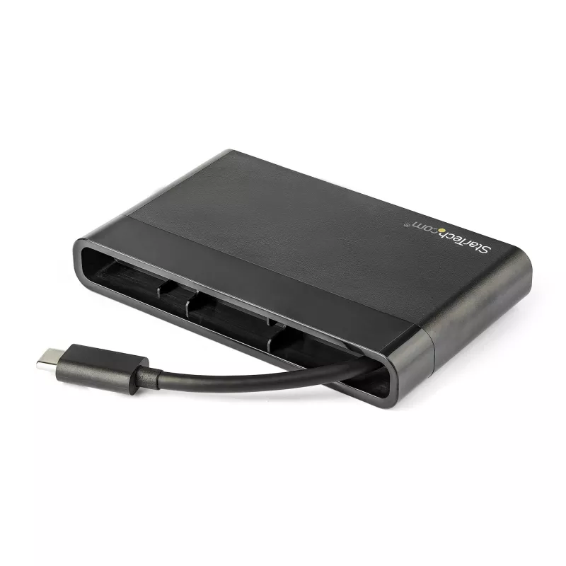 StarTech.com USB C Multiport Adapter z HDMI, VGA, Gigabit Ethernet i USB 3.0 - USB C do 4K HDMI lub 1080p VGA Mini Hub Stacji Dokującej - Podróżna Stacja Dokująca USB Type-C dla Laptopów USB-C