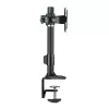 Uchwyt biurkowy AG Neovo DMC-02D 61 cm (24 cale) Czarny Srebrny