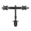 Uchwyt biurkowy AG Neovo DMC-02D 61 cm (24 cale) Czarny Srebrny