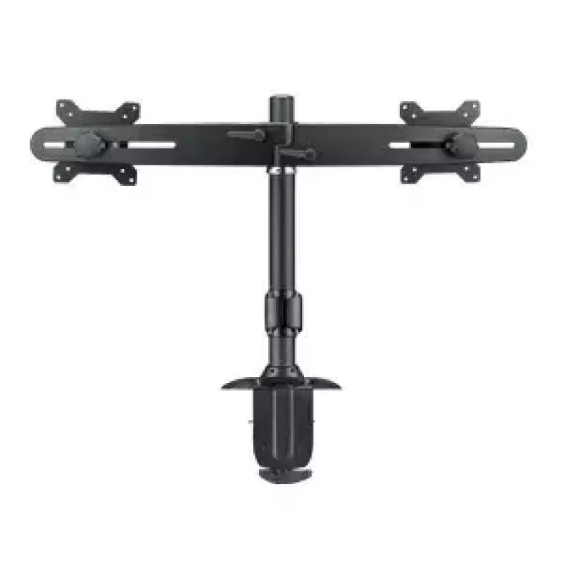 Uchwyt biurkowy AG Neovo DMC-02D 61 cm (24 cale) Czarny Srebrny