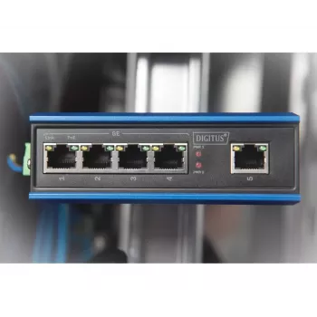 Niezarządzalny przełącznik Digitus DN-651120 4-portowy Gigabit PoE