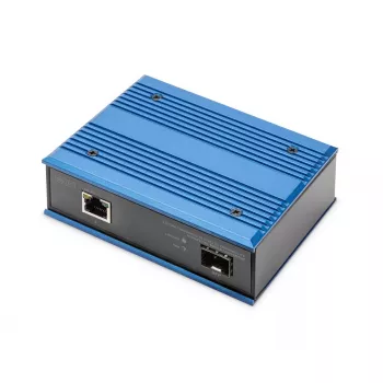Digitus Media Converter 10/100/1000Base-TX PoE na 1000Base-FX 1000 Mbit/s