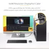 StarTech.com 1m Kabel DisplayPort 2.1, certyfikowany przez VESA kabel DisplayPort DP80 z UHBR20/HDR/DSC 1.2a/HDCP 2.2, 16K/8K 60Hz, 4K 240Hz, 80 Gb/s, kabel DP 2.1, przewód do monitora UHD, M/M