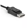 StarTech.com Adapter DisplayPort na HDMI - Aktywny konwerter wideo DP 1.4 na HDMI 2.0 4K 60 Hz - Przejściówka kabel DisplayPort na HDMI do monitora/telewizora/wyświetlacza - Zatrzaskowe złącze DP