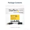 StarTech.com Adapter DisplayPort na HDMI - Aktywny konwerter wideo DP 1.4 na HDMI 2.0 4K 60 Hz - Przejściówka kabel DisplayPort na HDMI do monitora/telewizora/wyświetlacza - Zatrzaskowe złącze DP