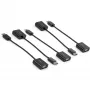 StarTech.com 5-Pack Adapter DisplayPort na VGA – aktywny adapter DisplayPort 1.2 na VGA – konwerter sygnału cyfrowego DP na analogowy VGA – przejściówka DisplayPort Męski na VGA Żeński do monitora