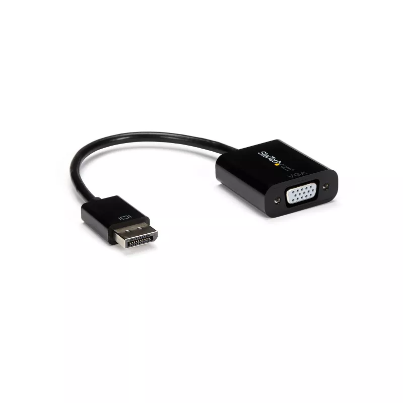 StarTech.com 5-Pack Adapter DisplayPort na VGA – aktywny adapter DisplayPort 1.2 na VGA – konwerter sygnału cyfrowego DP na analogowy VGA – przejściówka DisplayPort Męski na VGA Żeński do monitora
