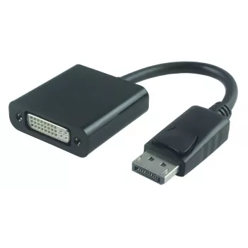 Microconnect DPDVI015 adapter kabla wideo 0,15 m DisplayPort DVI-I Czarny