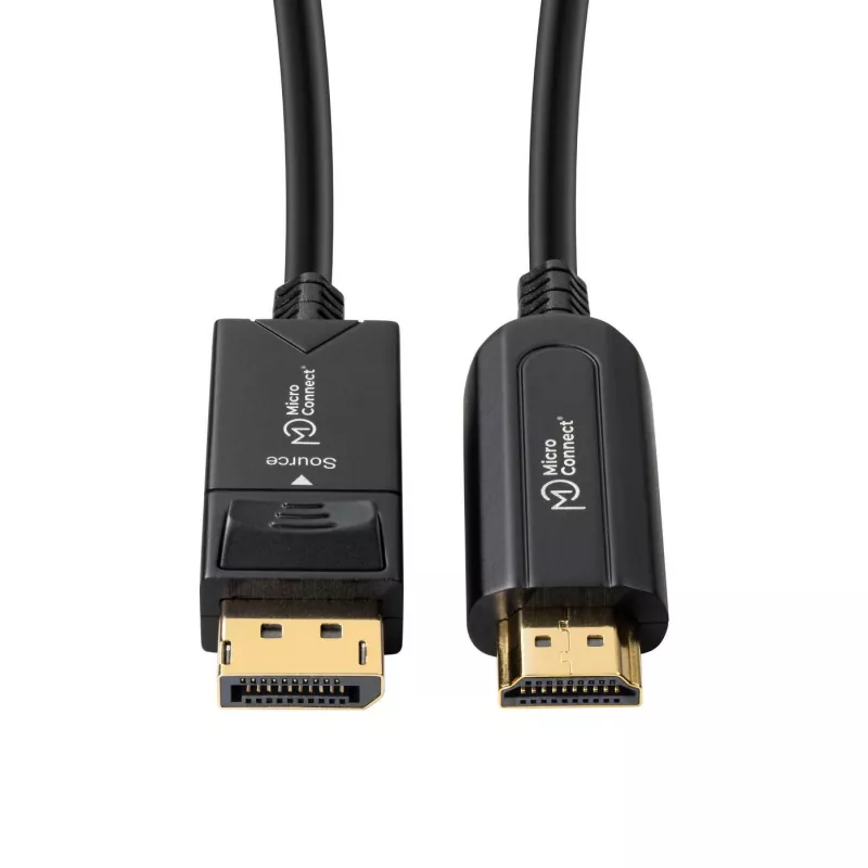 Microconnect DP-HDMI-1500V1.4OP adapter kabla wideo 15 m DisplayPort Czarny