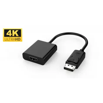 Microconnect DPHDMI3 adapter kabla wideo 0.15 m DisplayPort HDMI Czarny