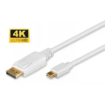 Kabel Microconnect DP-MMG-180M DisplayPort 2 m Mini DisplayPort biały