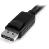 StarTech.com kabel DisplayPort do montażu panelowego 0,9 m (3 stopy) - 4K x 2K - przedłużacz DisplayPort 1.2 męski na żeński - przewód przedłużający wideo DP z panelem montażowym DP - kabel do monitora DP