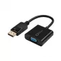 Microconnect DPVGA15CM adapter kabla wideo 0,15 m DisplayPort VGA (D-Sub) Czarny