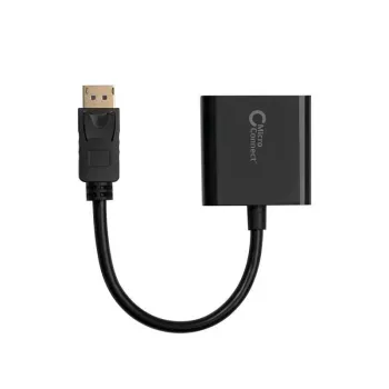 Microconnect DPVGA15CM adapter kabla wideo 0,15 m DisplayPort VGA (D-Sub) Czarny