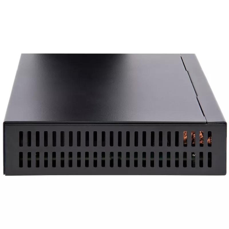 StarTech.com Niezarządzalny przełącznik 2,5G - 5-portowy przełącznik Gigabit - Niezarządzalny przełącznik Ethernet 2.5GBASE-T - Rozdzielacz Ethernet - Montaż na szynie DIN lub na ścianie - Multi-Gigabit - Auto-MDIX - Ramki Jumbo 9K