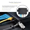 StarTech.com Niezarządzalny przełącznik 2,5G - 5-portowy przełącznik Gigabit - Niezarządzalny przełącznik Ethernet 2.5GBASE-T - Rozdzielacz Ethernet - Montaż na szynie DIN lub na ścianie - Multi-Gigabit - Auto-MDIX - Ramki Jumbo 9K
