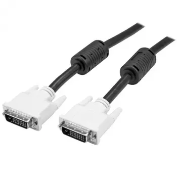 StarTech.com 10m DVI-D Dual Link kabel – M/M, 10 m, DVI-D, DVI-D, Męski, Męski, Czarny, Biały