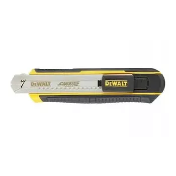 Składany nóż uniwersalny DeWALT DWHT0-10249 — ostrze ze stali nierdzewnej 1,8 cm, czarno-żółty