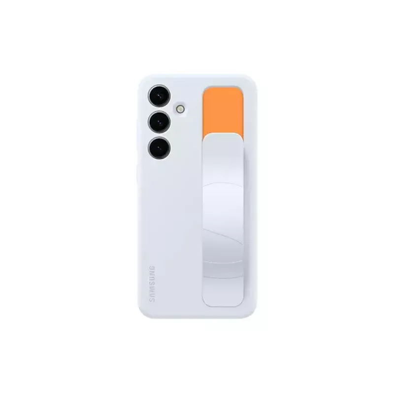 Cover Samsung Galaxy S24+ Light niebieski Monochromatic Desktop Stand