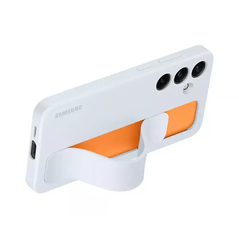 Cover Samsung Galaxy S24+ Light niebieski Monochromatic Desktop Stand