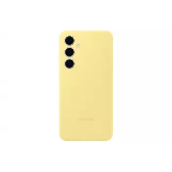 Cover Samsung Galaxy S24 FE Silicone Case Monochromatic żółty