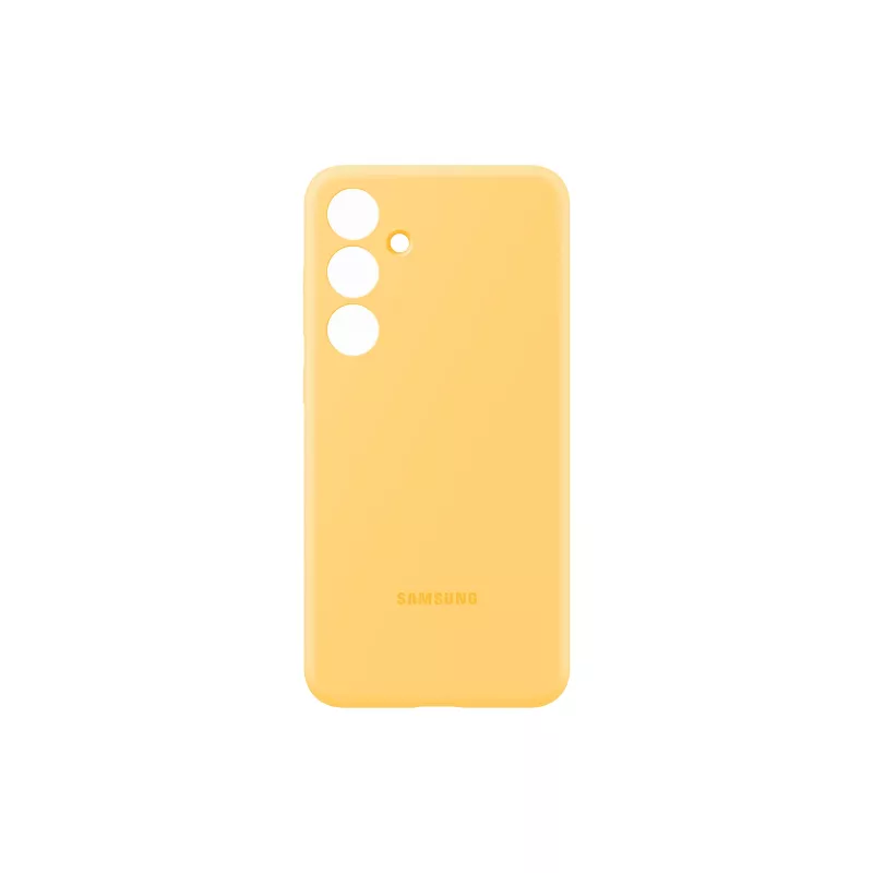 Silicone etui Samsung Galaxy S24+ żółty 17 cm 6.7 inch