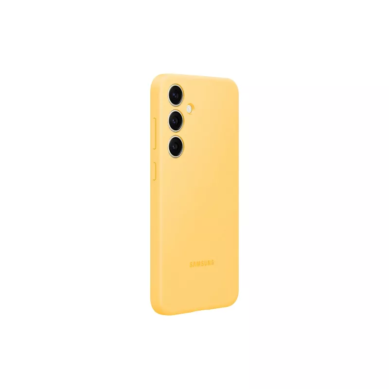 Silicone etui Samsung Galaxy S24+ żółty 17 cm 6.7 inch
