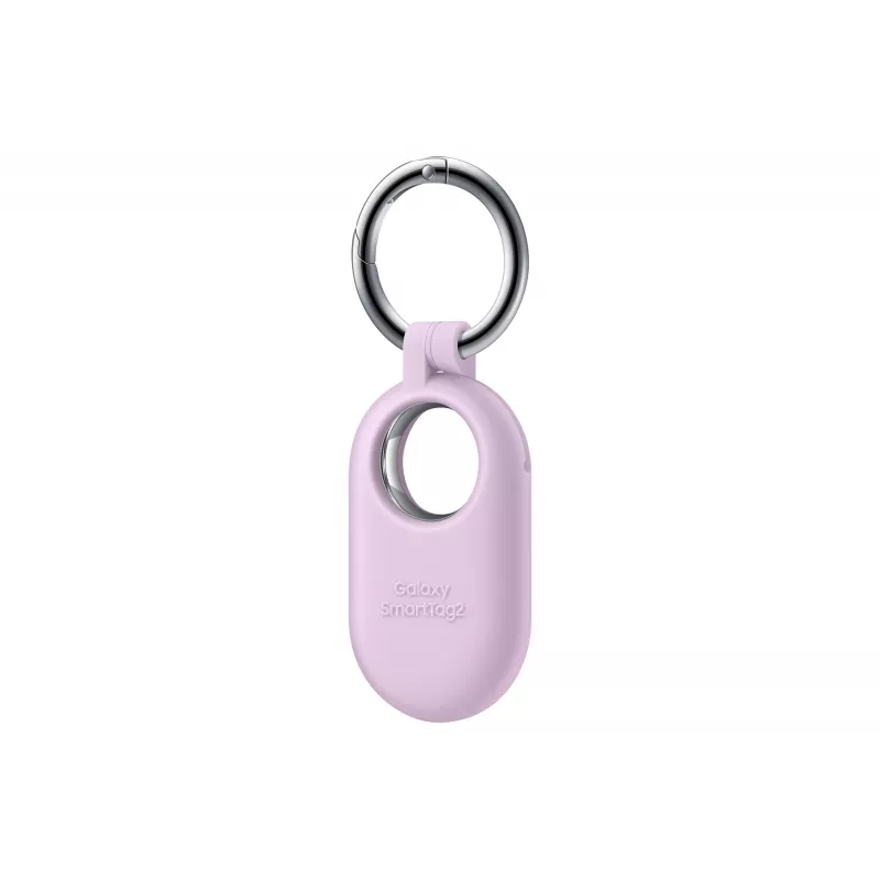 Samsung silikonowe etui z karabińczykiem do Galaxy SmartTag2, lawendowe, EF-PT560CVEGWW