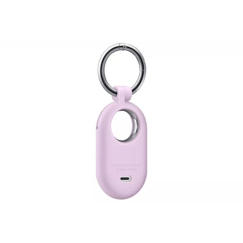 Samsung silikonowe etui z karabińczykiem do Galaxy SmartTag2, lawendowe, EF-PT560CVEGWW